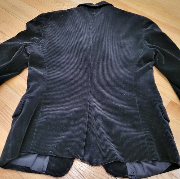 Vintage Polo by Ralph Lauren Men’s Corduroy Jacket Sport Coat Sz L Black - Picture 14 of 15